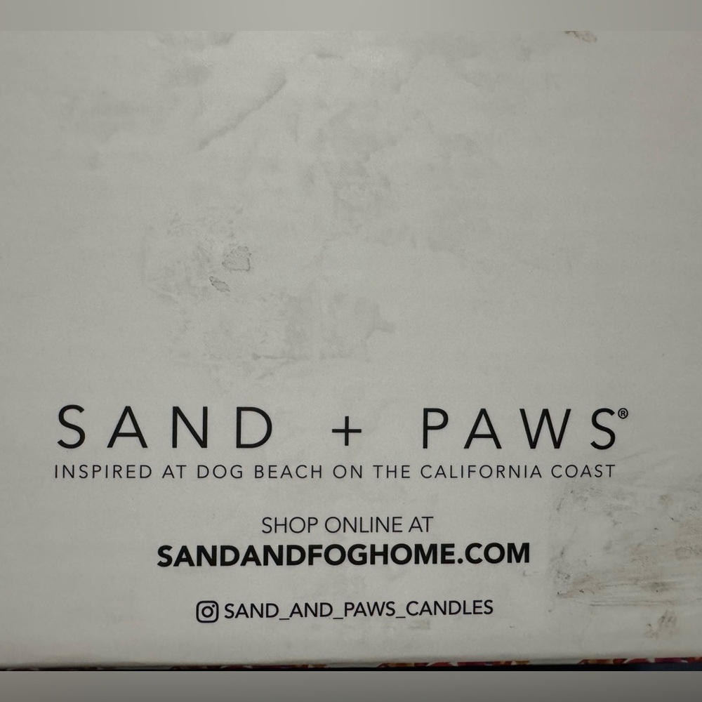 Sand + Paws Pet Odor Eliminator Fragrance Candle Gift Box Set of 4 - Picture 4 of 15